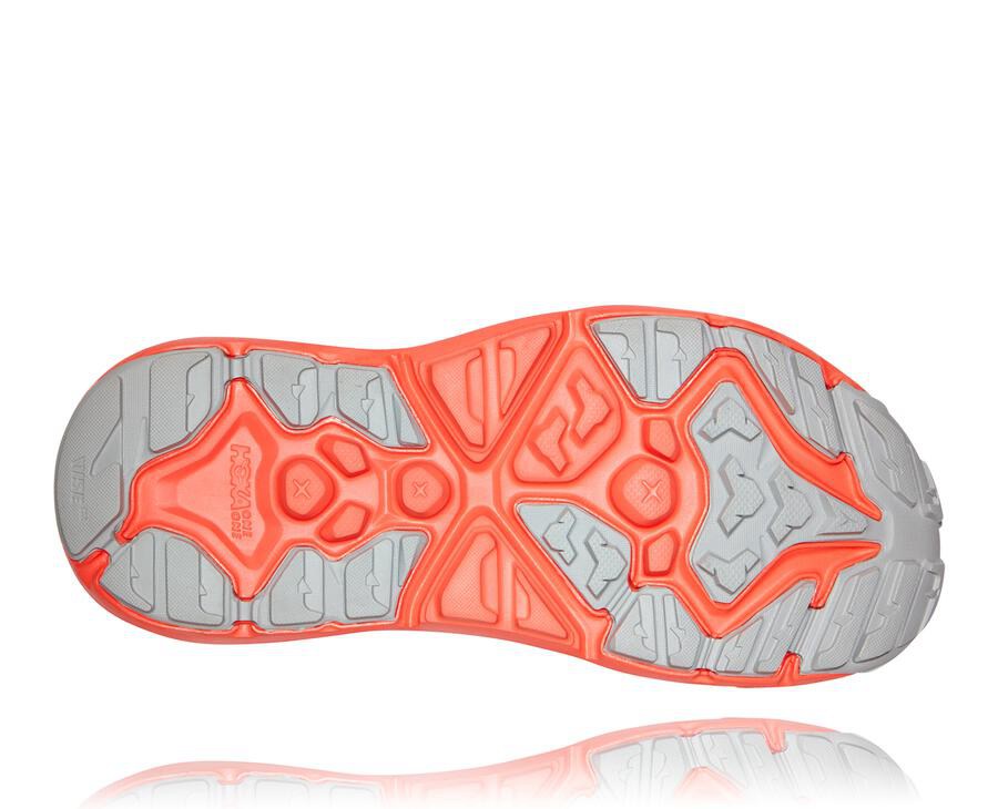 Hoka One One Sandalen Heren - Hopara - Zwart/Rood - HA8317942